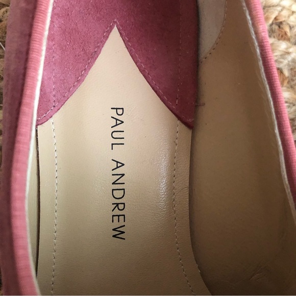 Paul Andrew Velvet Loafer with Grosgrain Trim. Italian 38 - Picture 9 of 11